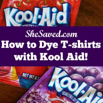 How to Dye T-Shirts with Kool Aid