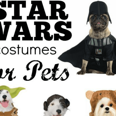 STAR WARS Costumes for Pets!