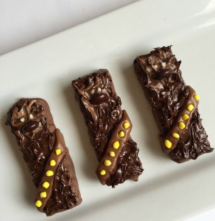 These fun STAR WARS Chewbacca Treats will be a hit with young Star Wars fans and are so easy to make!