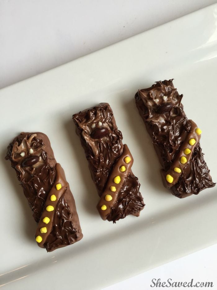 These fun STAR WARS Chewbacca Treats will be a hit with young Star Wars fans and are so easy to make!