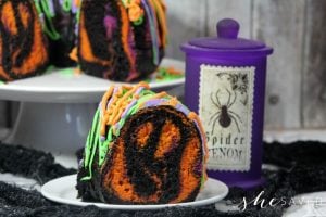 Halloween Dessert: Spooky Bundt Cake
