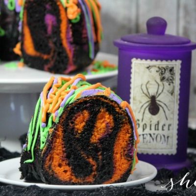 Halloween Dessert: Spooky Bundt Cake