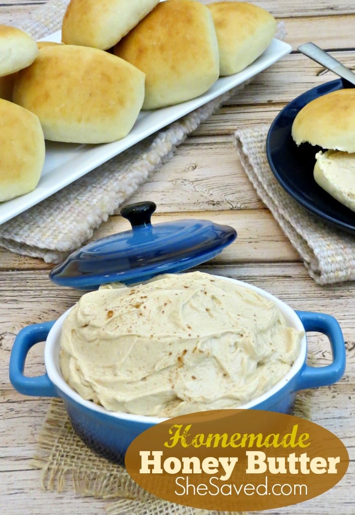This Copycat Texas Roadhouse Honey Butter recipe will be a huge hit at your next meal, it's so easy to make and so delicious!