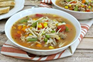 Thanksgiving Leftover Soup: 30-Minute Turkey Vegetable Soup