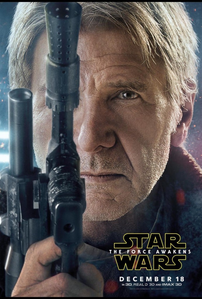 Check out these awesome newly released STAR WARS: THE FORCE AWAKENS character posters! This highly anticipated movie releases in theaters December 18!