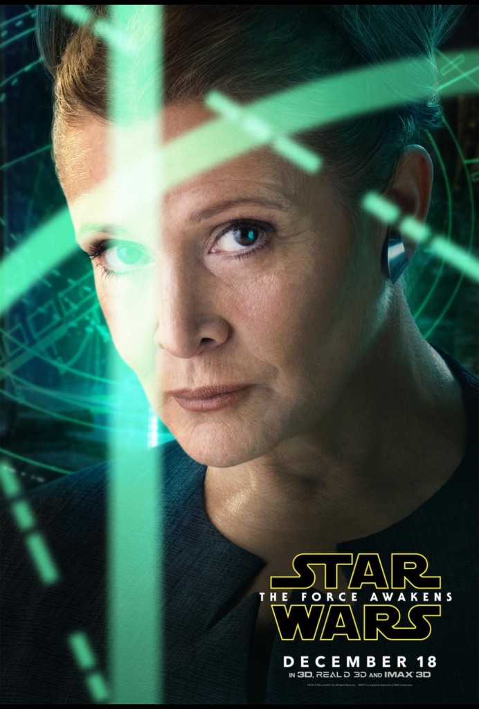 Check out these awesome newly released STAR WARS: THE FORCE AWAKENS character posters! This highly anticipated movie releases in theaters December 18!
