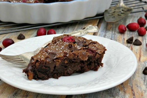 Chocolate Cranberry Brownies