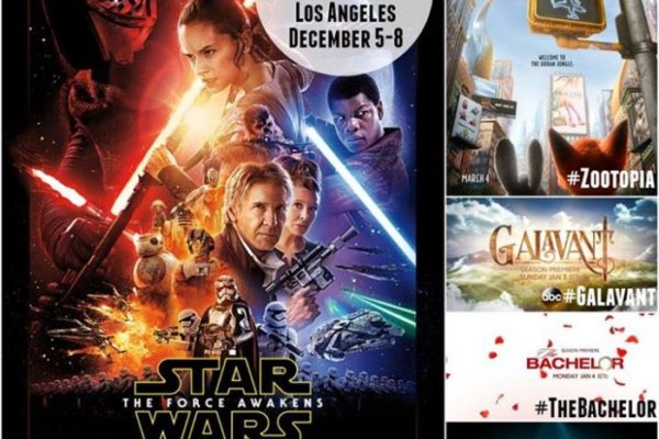 Headed to LA, I am. STAR WARS: THE FORCE AWAKENS Press Event + MORE