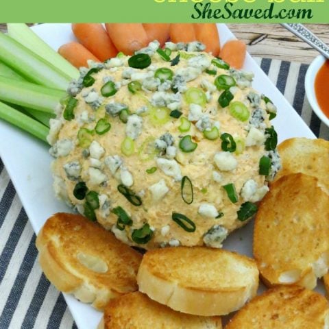 Perfect for the big game, my Buffalo Chicken Cheese Ball recipe will wow your guest and SCORE BIG as a great football party appetizer!