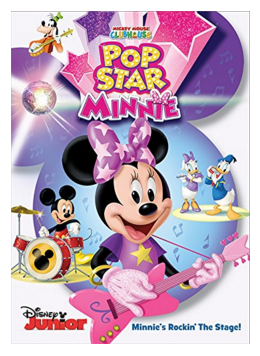 Pop Star Minnie DVD from Mickey Mouse Clubhouse