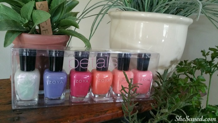 Zoya's new Petals Collection is perfect for spring, these nail polish colors are so lovely!