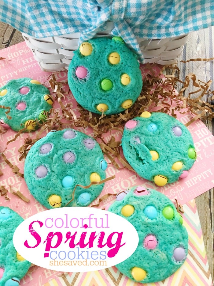Colorful and easy, these fun Easter Cookies make for fun spring treats to go along with your Spring festivities!