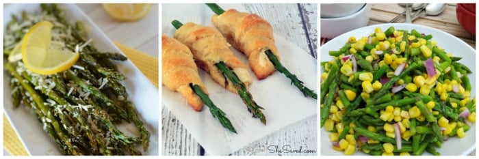 Asparagus is such an easy side to add to any meal and these delicious asparagus recipes will be a hit with your crowd!