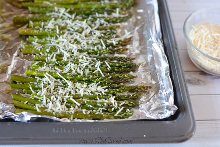 Asparagus with Parmesan Cheese
