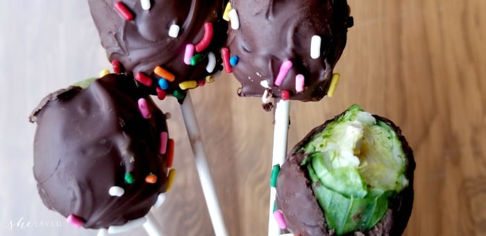 April Fools! Chocolate Covered Brussels Spouts