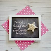 Twinkle Twinkle Star DIY Art Work for Nursery