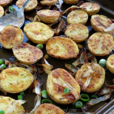 Oven Roasted Potatoes and Onions