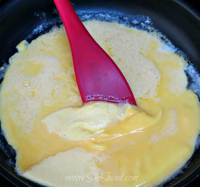 Stirring Scrambled Eggs