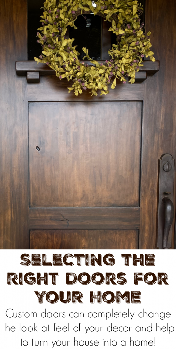 Selecting Custom Doors for your Home