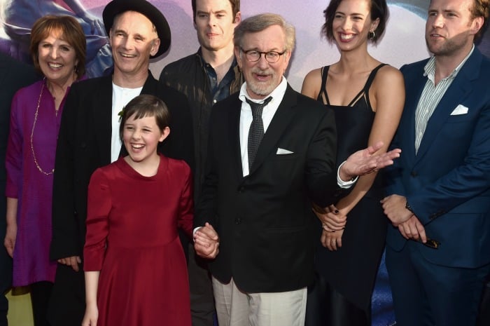 Steven Spielberg and cast from Disney's THE BFG - Photo by Alberto E. Rodriguez/Getty Images for Disney