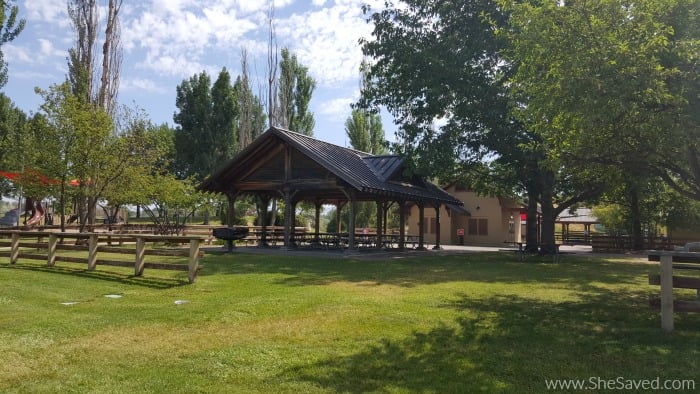 The picnic area at Eagle Island State Park is wonderful for family reunions and gatherings!