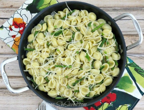 Asparagus Pasta Salad from She Saved