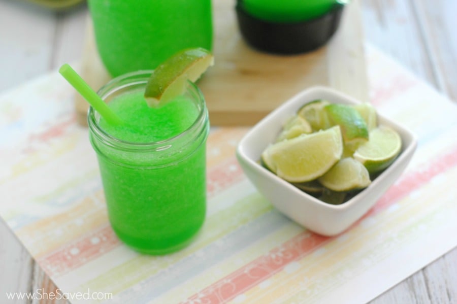 Nothing beats a homemade Lime Slushie for an easy and refreshing summer treat!