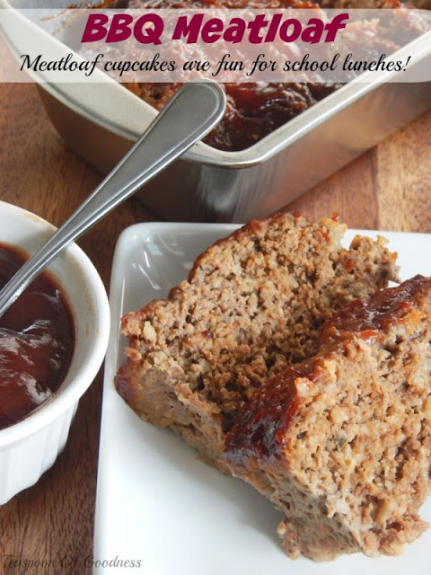 BBQ Meatloaf from A Teaspoon of Goodness