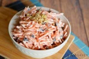 Easy Carrot Raisin Salad Side Dish