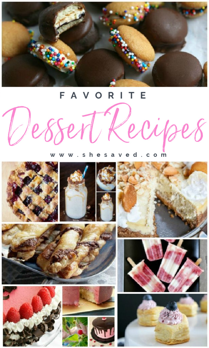 FAVORITE Dessert Recipes