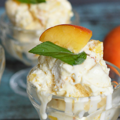 Peach Mango Ice Cream Recipe