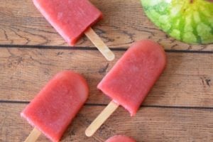 Strawberry Watermelon Popsicles Recipe