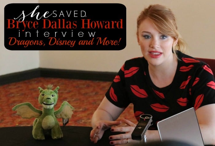 Read my interview with the lovely bryce dallas howard and find out what she loved about filming Pete's Dragon for Disney!