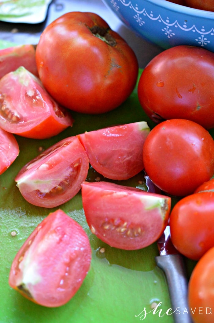 Dicing Tomatoes