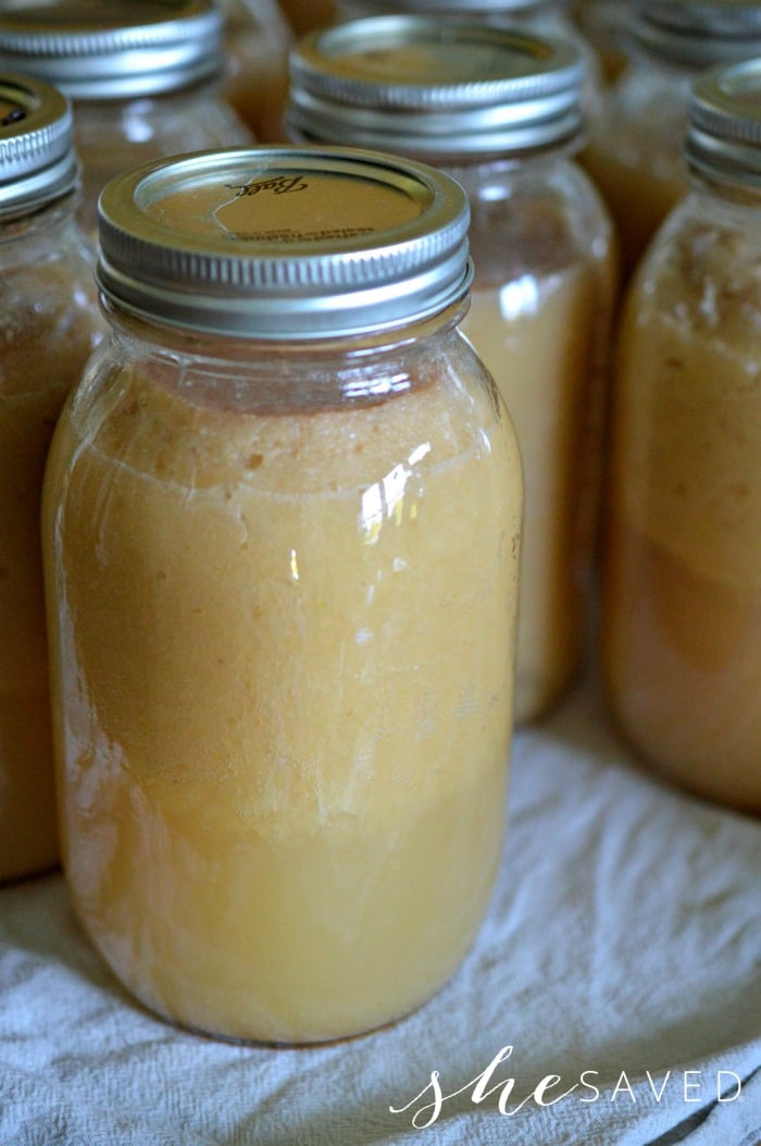 Canned Pear Sauce