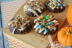 Chocolate Covered Apple Slices