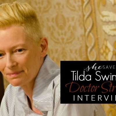 Interview: Tilda Swinton as The Ancient One #DoctorStrangeEvent