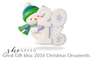 GREAT Gift Idea: 2016 Christmas Ornaments