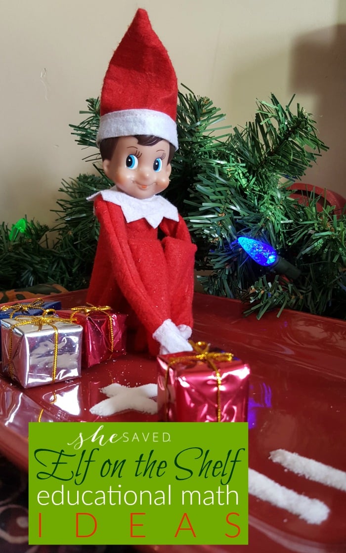 Here are some fun ideas and Elf on Shelf Counting Games to help you use your Elf for educational math ideas!