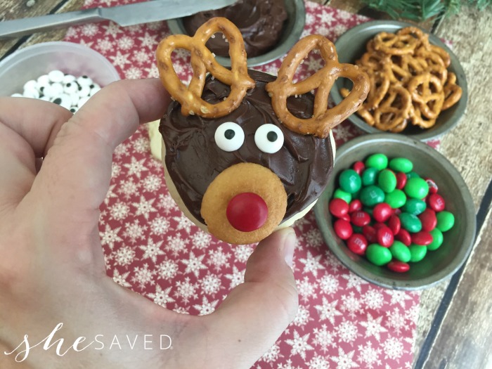 Making Reindeer Cookies