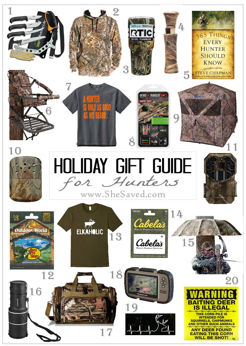 Looking for gift idea for the hunter on your list? Check up my round up of great gift ideas in my Hunter gift guide!