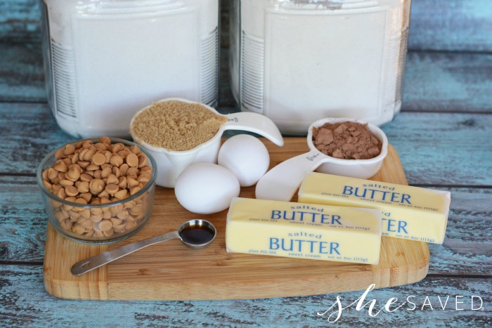 Peanut Butter Cookies Ingredients
