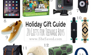 HOLIDAY GIFT GUIDE: Gifts for Teen Boys