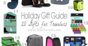 HOLIDAY GIFT GUIDE: Gifts for the Traveler on Your List