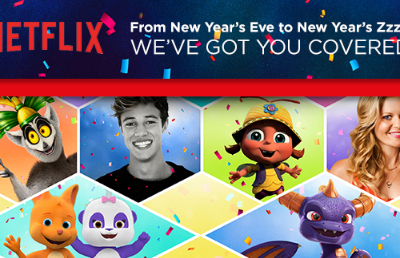Bring in the New Year with Netflix! #StreamTeam