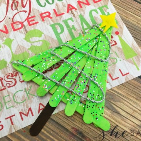 Christmas Tree Kids Craft
