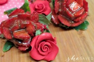 Chocolate Covered Strawberry Roses