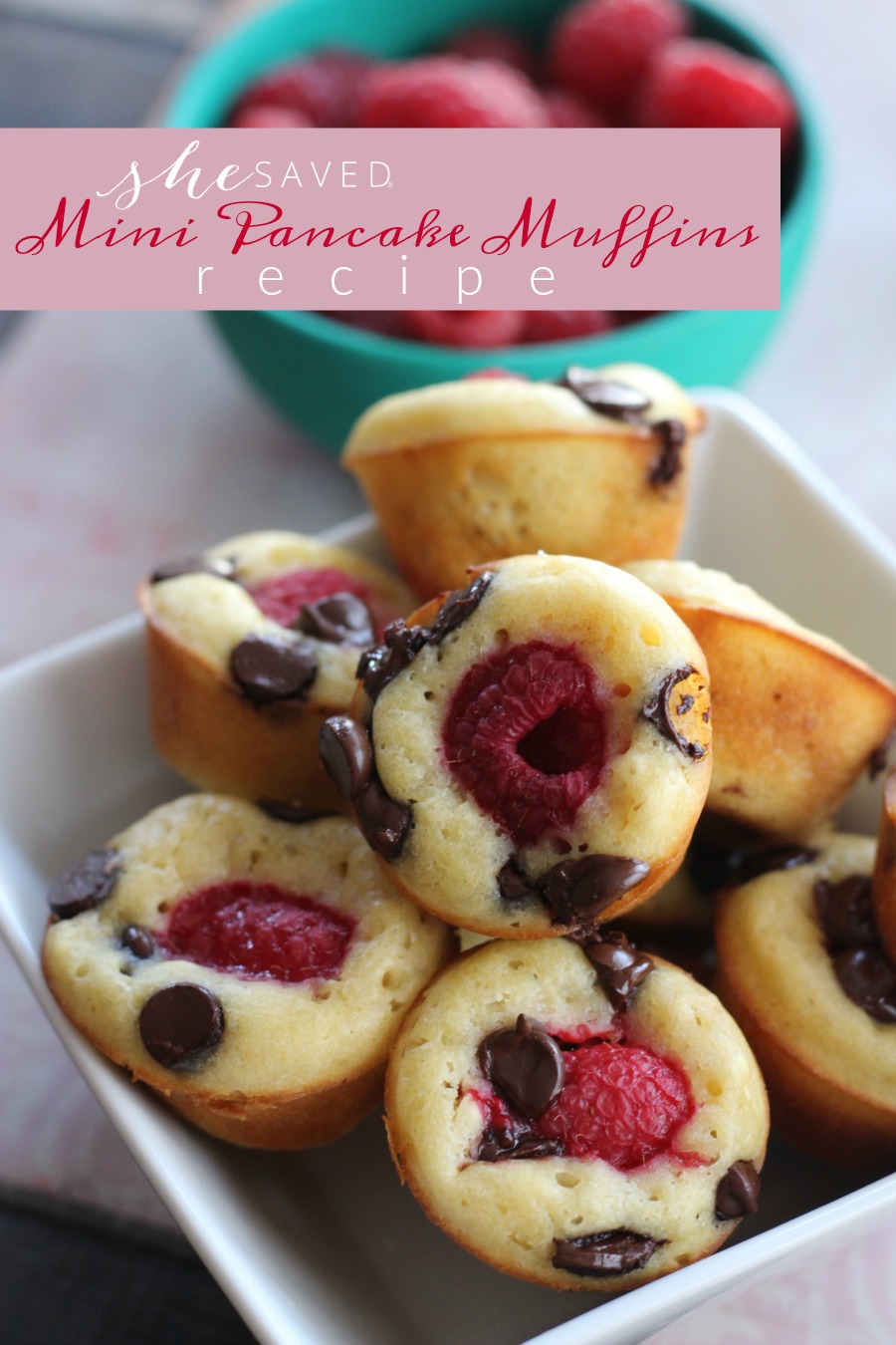 Easy and so yummy, this Pancake Muffins Recipe will be a hit for breakfast, and perfect for Valentine's Day!