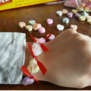 How to Make Candy Heart Bracelets