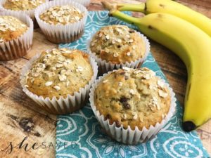 Banana Oat Muffins Recipe